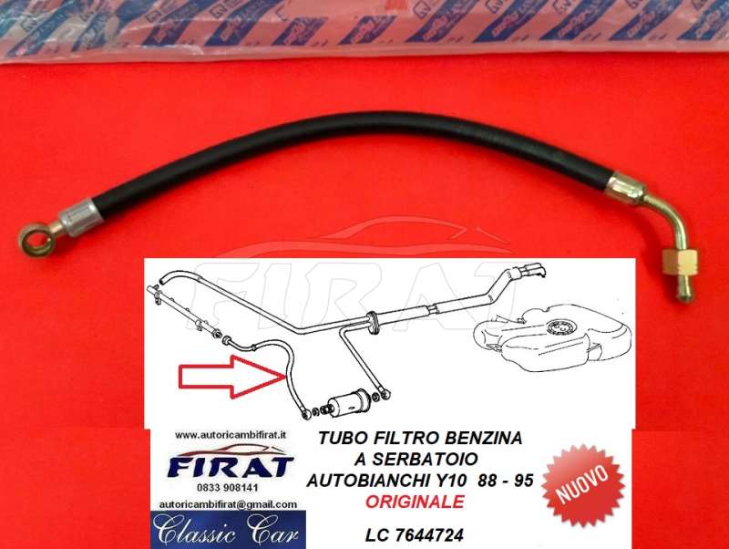 TUBO FILTRO BENZINA SERBATOIO AUTOBIANCHI Y10 88-95 (7644724)